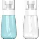 RELANOR Pack 2 Small Spray Bottle Travel Size 2oz/60ml - Fine Mist Mini Empty Spray Bottles - Leak Proof - for Toners, Face & Hair Mist