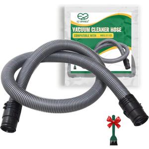 EZ SPARES Replacement Vacuum Hose Compatible with Miele C1 C2 Canister Vacuum Cleaners Hose 1-1/2" 38mm Attachment Parts,1.7M Flexible Pipe Tube Suction Hose #07736191
