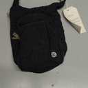Water Bottle Holder with Strap for 30/32 oz, Crossbody Water Bottle Carrier Bag with RFID Blocking Phone Pocket (Black)