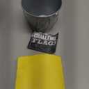 50 Pcs Football Party Supplies Penalty Flags Napkins Yellow Referee Flag with Bucket, Penalty Flag Sticker for Football Game Party Decor Ga Tailgating Referee Accessory