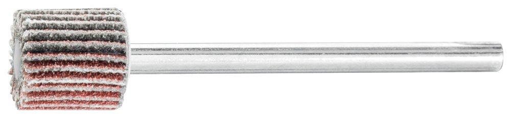 PFERD 45072 Mini Mounted Flap Wheel, Aluminum Oxide A, 3/8" Diameter x 3/8" Length, 1/8" Shank, 120 Grit, 75000 Max RPM (Pack of 10)