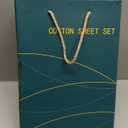 LBRO2M 1000 Thread Count 100% Egyptian Cotton Sheets Set Queen Size, 4 Piece Sets Bed Sheet Deep Pocket Sheet Set 16" Soft Comfortable All Season (Queen, Tapue) (Taupe)