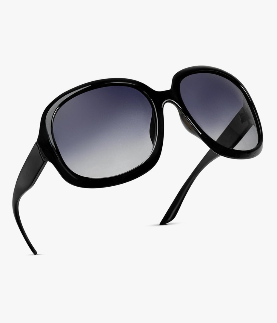 miyya Bug Eye Oversized Polarized Sunglasses Womens, Trendy Retro Sun Glasses for Women 2025, Oversized UV Protection Shades