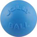 Jolly Pets Bounce-n-Play Dog Toy Ball, 8 Inches/Large, Blueberry, (Model: 2508 BB)