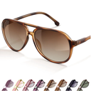 livho Trendy Polarized Aviator Sunglasses Women Men, Retro Sun Glasses for Women Men 2025, Oversized UV Protection Shades
