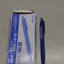 Uni Jetstream Single Ballpoint Pen, Equipped with 0.5mm Lite Touch Ink (Blue), Blue Body, SXNLS05.33, Set of 10