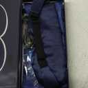 Heated Eye Mask for Dry Eyes - Silk Cordless Warm Eye Compress Moist Heat, FSA Eligible, Eye Heating Pad for Stye Treatment, Tired Eyes, Sleep, Travel, Washable, Rechargeable, Blue