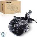 A-Premium Front Left Steering Knuckle & Wheel Bearing Hub Assembly Compatible with Toyota Highlander 2008-2010, Highlander 2011-2013 (GAS Only), AWD, Driver Side