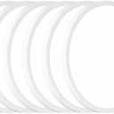 6Pack LED Flush Mount Ceiling Light: 12 inch Super Slim 5000K Dimmable Kitchen Lighting Fixtures Ceiling - 24W White Low Profile Ceiling Lamp for Bedroom Garage Hallway