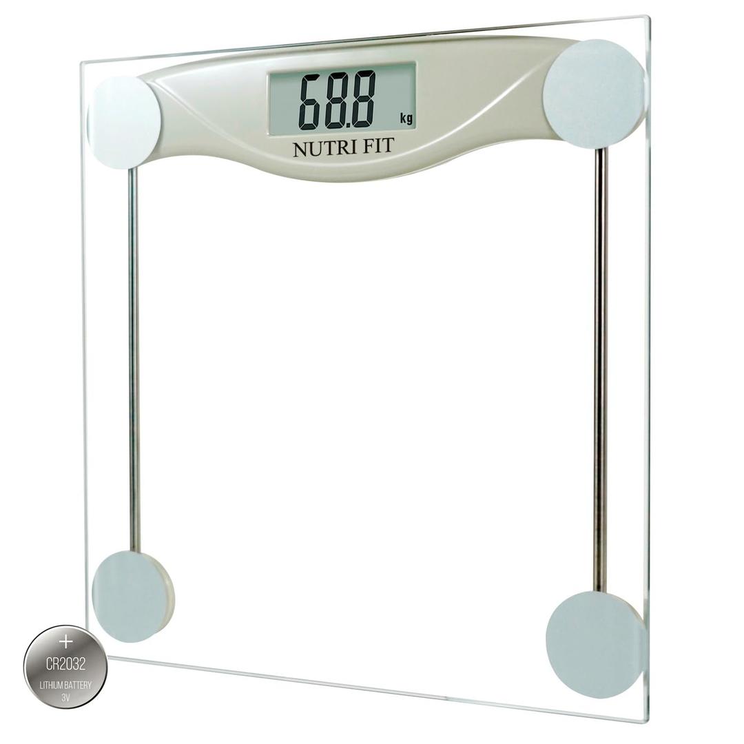 Digital Bathroom Scale for Body Weight, Precision Weighing Scale for Weight Loss, High Accuracy Measurements, 330 Pounds, Step on Technology (Grayish Green)