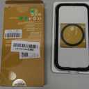 Miracase Magnetic for iPhone 15 Pro Case [Compatible with MagSafe] FullBody Bumper Phone case with Builtin Glass Screen Protector& Camera Protector, Military Drop Proof 15 Pro Cover 6.1 inch, Black