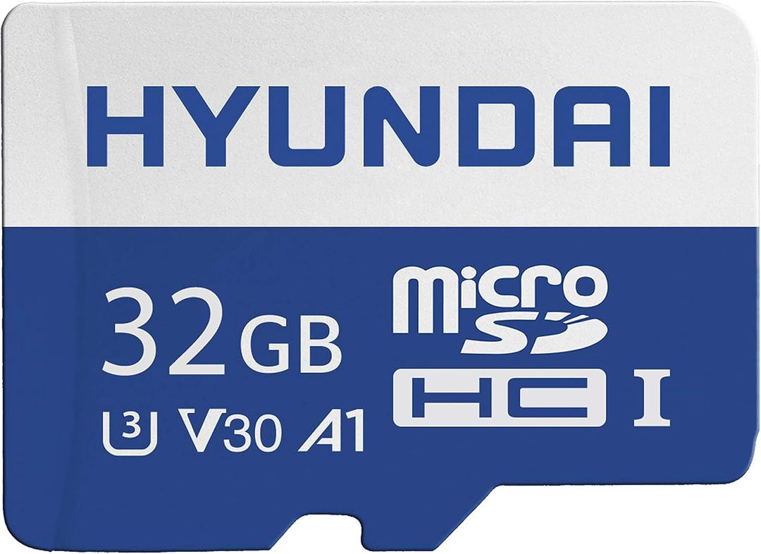 Hyundai - 32GB Micro SD Card - Fast, High Speed for - Nintendo Switch - Phone - Tablets - Laptop - Camera and More - UHS-1, 95MB/s, U3, 4K, Ultra HD, A1, V30 (MicroSDXC) - SDC32GU3