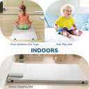 EGO Roll up Single Small Mattress Memory Foam CertiPUR-US Certified, Roll Up Floor Mattress Mat for Camping, Sleeping Pad, Portable with Travel Bag