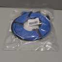 Cat 6 Ethernet Cable 12 Ft 2 Pack, Cat 6 Cable Outdoor&Indoor, High Speed 10Gbps Internet Network Cable, Cat6 Ethernet Patch Cable Long, Computer LAN Cable for Router, Modem, PS4/5 - Blue & Black