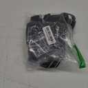 rabbitgoo Dog Harness No Pull with 2 Leash Clips, Adjustable Soft Padded, Reflective Oxford No Choke Pet Vest with Easy Control Handle for Large Dogs, Black, L