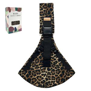 Baby Sling Carrier 2025 Baby Carrier Newborn to Toddler Sling Lightweight Baby Carrier Sling with Adjustable Straps Toddler Carrier Wrap for 10-30 lbs (Brown Leopard)