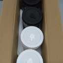 Youeon 4 Pack 24 Oz Reusable Boba Cups with Lids and Straw, Iced Coffee & Smoothie Cups, Bubble Tea & Mason Jar Style with Silicone Sleeve, BPA Free, Dishwasher Safe, 2 Colors