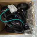 Refrigerator & Freezer Power Cord Fit for Frigidaire Electrolux Kenmore Replace 241516904 AP6997271 241516901 PD00072266 7241516901, 75IN Freezer Replacement Cord