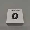 Smart Ring for Women & Men, Smart Ring HealthTracker,Heart Rate, Blood Oxygen,Sleep Monitoring, Step Counting, IP68 Waterproof,Remote Camera&Music Control,No App Fee for iPhone & Android(Black, #13)