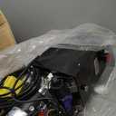 Hydraulic Pump 15 Quart Double Acting Dump Trailer Hydraulic Pump DC 12V, Hydraulic Power Unit Metal Reservoir Horizontal Mount for Dump Truck Car Lifting Remotely Controlled