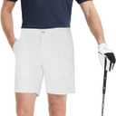 VEBOON Polo Shirts for Men Short Sleeve Athletic Performance Classic Regular Fit Golf Shirts (Blue, L)