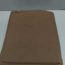 2 x BESTOUCH Duvet Cover Set 100% Washed Cotton Linen Feel Super Soft Comfortable Chic Lightweight 3 PCs Home Bedding Set Solid Cocoa Brown Queen