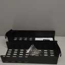 Adjustable Front Griddle Caddy for Blackstone 28" & 36" Griddles, Grill Caddy with Paper Towel Holder & 2PCS Magnetic Tool Holders for Blackstone Griddle Accessories, Space Saving Tool/Bottle Shelf