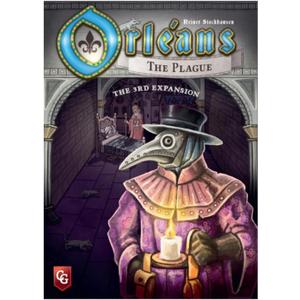 Capstone Games: Orleans: The Plague - The 3rd Expansion, Strategy Game, New Cards, Tiles, Corpse Tokens & Events, Ages 12+, 1-5 Players, 90 Min
