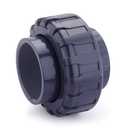Hydroseal PVC Pipe Fitting, 3" Union Jetstream, Schedule 80, Grey, EPDM O-Ring, Socket x Socket, F1970, SCH80 (3")