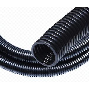 30 FT 1/2” Wire Loom Split Tubing,Dog Cat Cord Protector,Split Wire Loom Tubing Wire Conduit – Black (30FT 1/2")