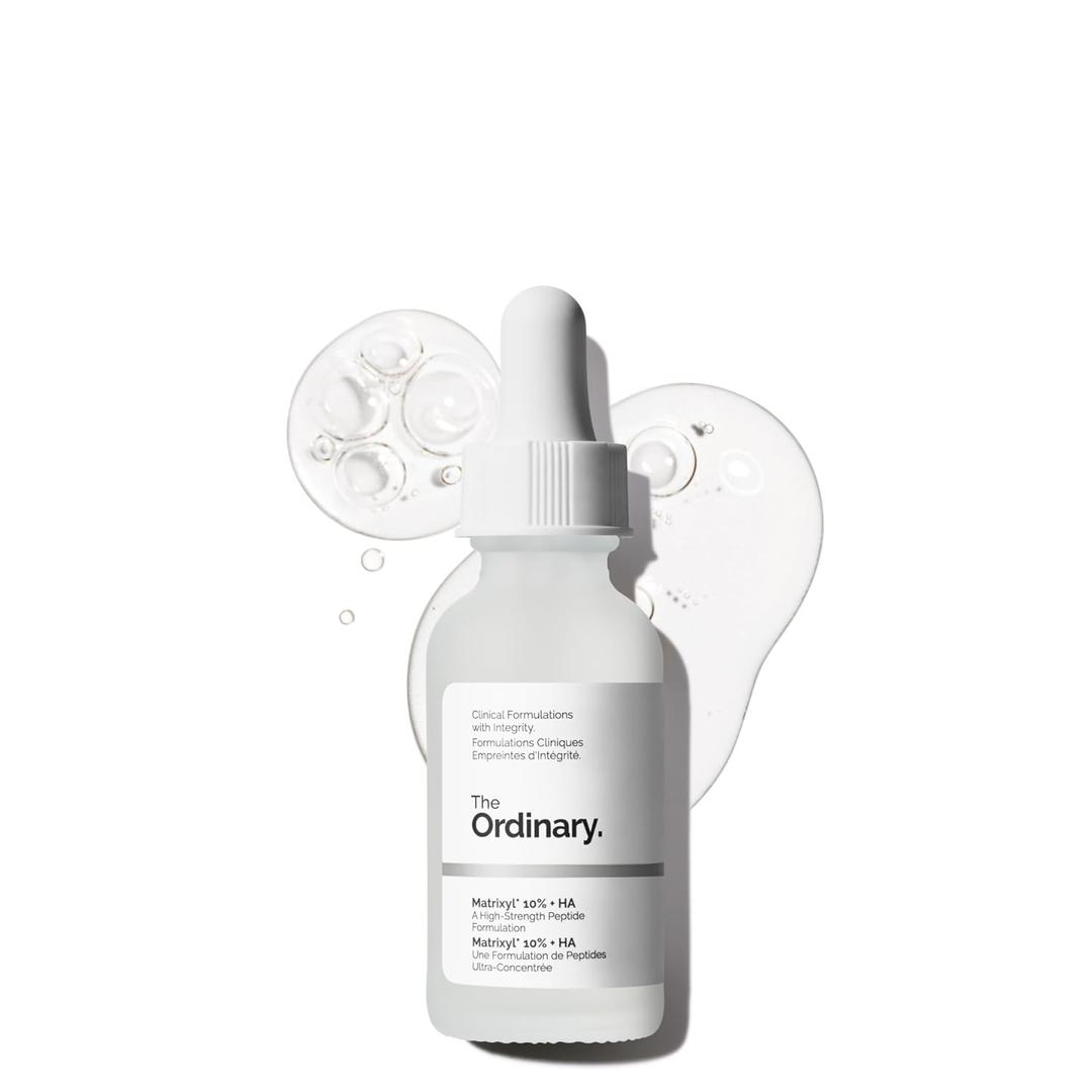 The Ordinary Matrixyl 10% + Hyaluronic Acid, AntiAging Serum for Fine Lines and Wrinkles, 1 Fl Oz