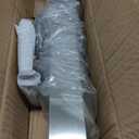 Glass Railing End Post 23.58",T304 Stainless Steel Glass Balustrade Post with Spigot Slots for Indoors & Outdoors Railing of Deck,Balcony,Attic,Staircase (Silver)…