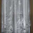 Narrow Side Table, Slim End Table with Magazine Rack, Bedside Table for Small Spaces, 3 Tier Sofa Couch Table Nightstand for Living Room, Bedroom, White LET503W