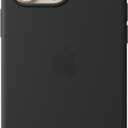 Apple iPhone 16 Pro Max Silicone Case with MagSafe and Camera Control: Lightweight Phone Case, Wireless Charging Compatible, Smooth Matte Finish, Black