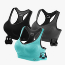 FITTIN Racerback Sports Bras for Women - Padded Seamless Support Bra for Yoga Gym Workout Fitness XL
