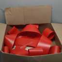 CarBowz Big Car Bow, Giant Bow, Non Scratch Magnet, Weather Resistant Vinyl (Red)