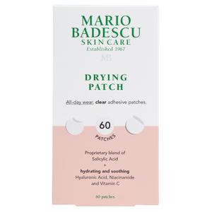 Mario Badescu Drying Patch Blemish Covering, Invisible Spot Treatment, Absorbing All Day Polymer Adhesion with Vitamin C, Vegan & Cruelty Free, Strong Hold (60 Patches, 12mm), Clear