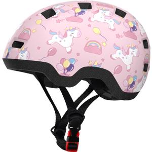 Toddler Bike Helmet for Ages 1-3/2-4/3-5-6 Years Old | Baby Infant Kids Helmet Adjustable Dial Fit & 12 Vents | Lightweight CPSC Certified Helmet for Boys Girls for Cycling, Scooter, Skateboard, Small for Toddler 2-6Years/ 18.9"-21.3"