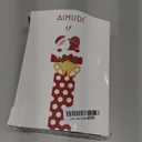 AIMUDI White Bows for Christmas Tree 5'' Hand Felted Christmas Bows for Gift Wrapping Premade Bow Gift Bows for Presents Crafts Wreaths Fireplaces Winter Holiday Christmas Decorations, 24 PCs