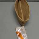 Pro Goleem Small Woven Basket with Gift Bags and Ribbons Durable Baskets for Gifts Empty Small Rope Basket for Storage 12"X 8" X 5" Baby Toy Basket with Handles, Khaki