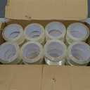 Lichamp Clear Packing Tape, 24 Rolls Heavy Duty Packaging Tape Refill for Moving Boxes, Mail Shipping Supplies, 1.88 inch x 55 Yard x 2.6 mil, A224TP