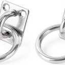 Heavy Duty M10 Ceiling Hook Pad Eye Plate - 2 Pcs (M10-2 Pack)