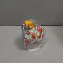 Reallnaive Silly Goose with Raincoat Candle Holder Cute Duck Candle Holder Silly Goose with Floral Umbrella Decorative Candlestick Stand for Home Spring Living Room Garden Decor