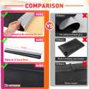 Self-Adhesive Marine Vinyl Faux Leather: Meneng 3 Yard Roll Heavy Duty Boat Seat Vinyl - Waterproof & Scratch-Resistant for Marine Upholstery - Leather Repair Patch for Furniture Sofa Couch