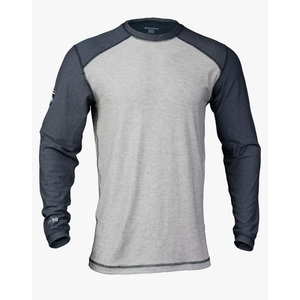 Men's FR Shirt Pro Dry Tech 6.2oz UPF 50+ Electrical Utility FR Workwear CAT 2 NFPA 70E Certified L
