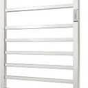 10-Bar Wall-Mounted Towel Warmer, Plug/Hardwired, 3 Timers