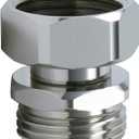 G-Sunny Garden Hose Swivel Adapter, Solid Brass Hose Connectors - 3/4 GHT Female x Male Hose Adapter