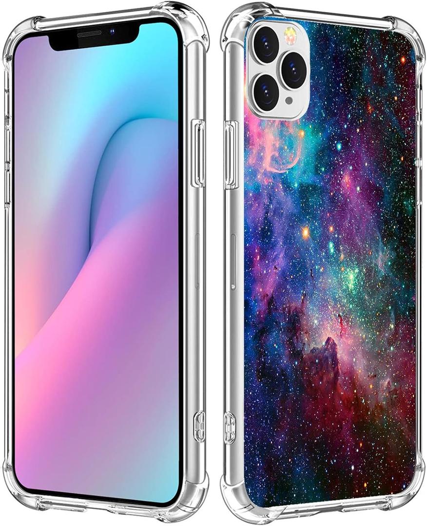 Case Cover Compatible for iPhone 13 Pro Amazing Scene View Colorful Drop Resistant (TPU Protective Heavy Duty Bumper)