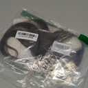 Hook and Loop Strap Human Hair Bangs No Clips Magic Paste Hair Toppers For Women Easy to Wear Hairpieces (Black No Bangs V)