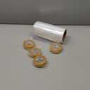 Window Insulation Kit, 63 × 394 Inch Plastic Window Covering for Winter, Window Insulation Film Window Wrap Insulation Windows Winterizing Kit with Double-Sided Tape for 10 Pcs 3 x 5 Ft Windows